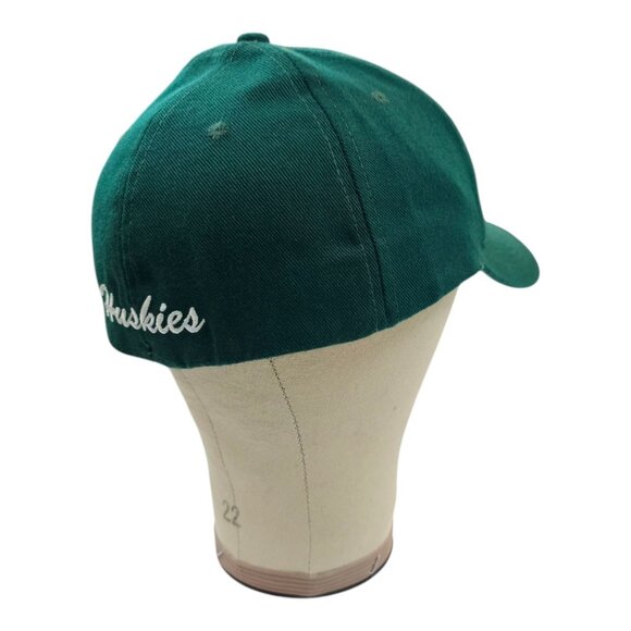 Huskies Script Embroidered Adult M Cap Trucker Baseball Hat NOS Vintage 90s - Picture 14 of 14